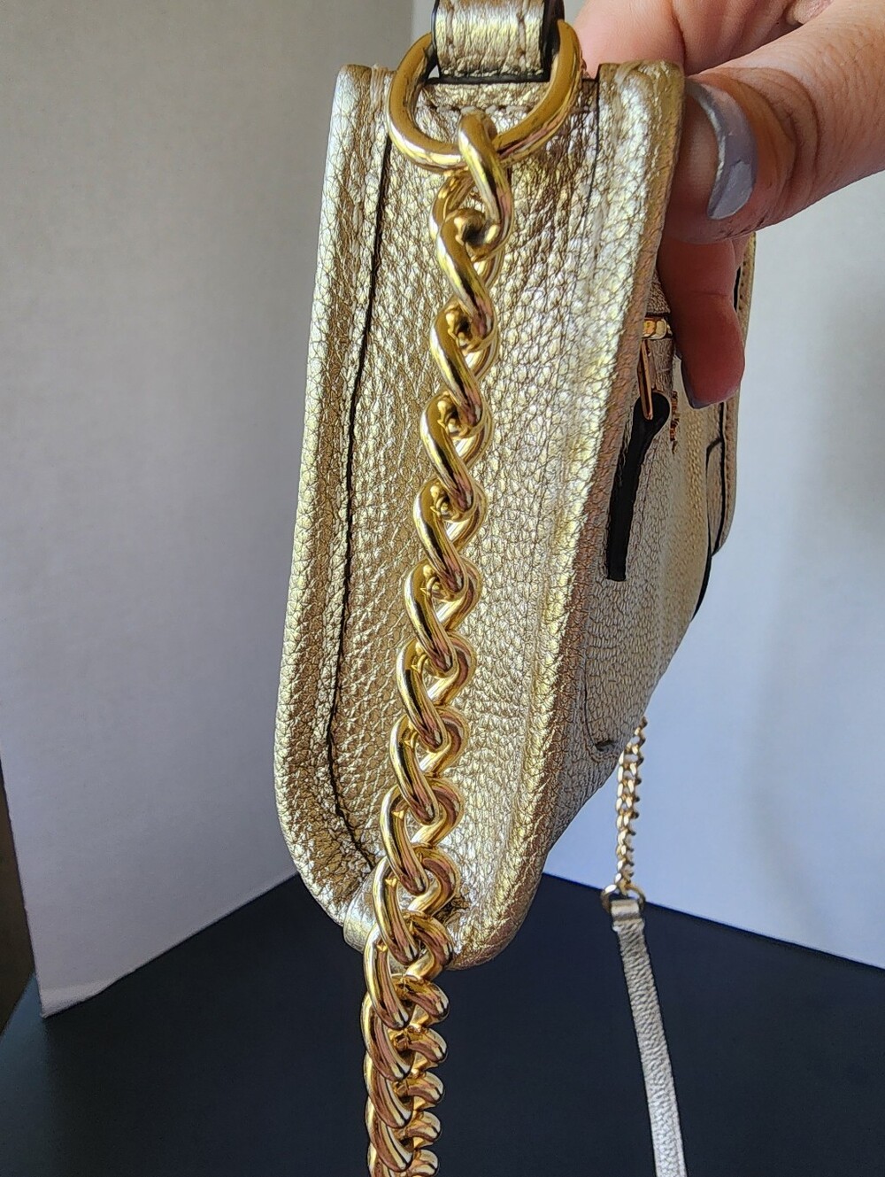 Coach Metallic Mickey Crossbody, EUC, 2018, $228 MSRP - Picture 5 of 8